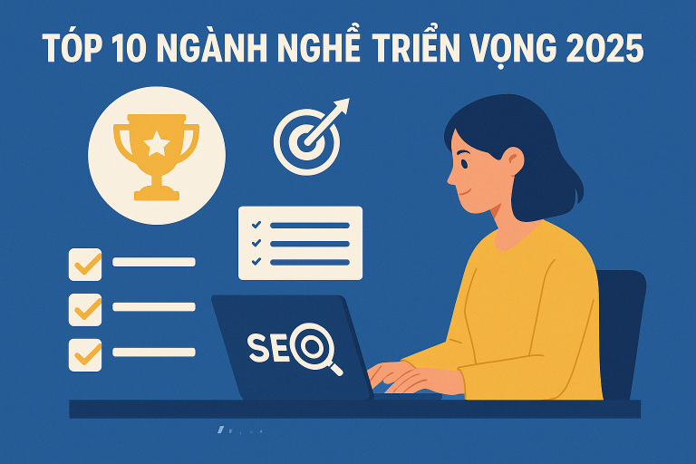 Top 10 Ngành Nghề Triển Vọng 2025 – Hướng Nghiệp Tốt Cho Tương Lai Bền Vững