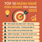 🏆 Tốp 10 Ngành Nghề Kinh Doanh Tiềm Năng Nhất Hiện Nay – Xu Hướng 2025