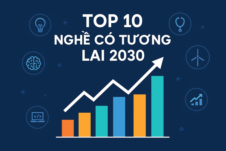 Top 10 Nghề Có Tương Lai 2030 – Hướng Đi Thông Minh Cho Thế Hệ Trẻ